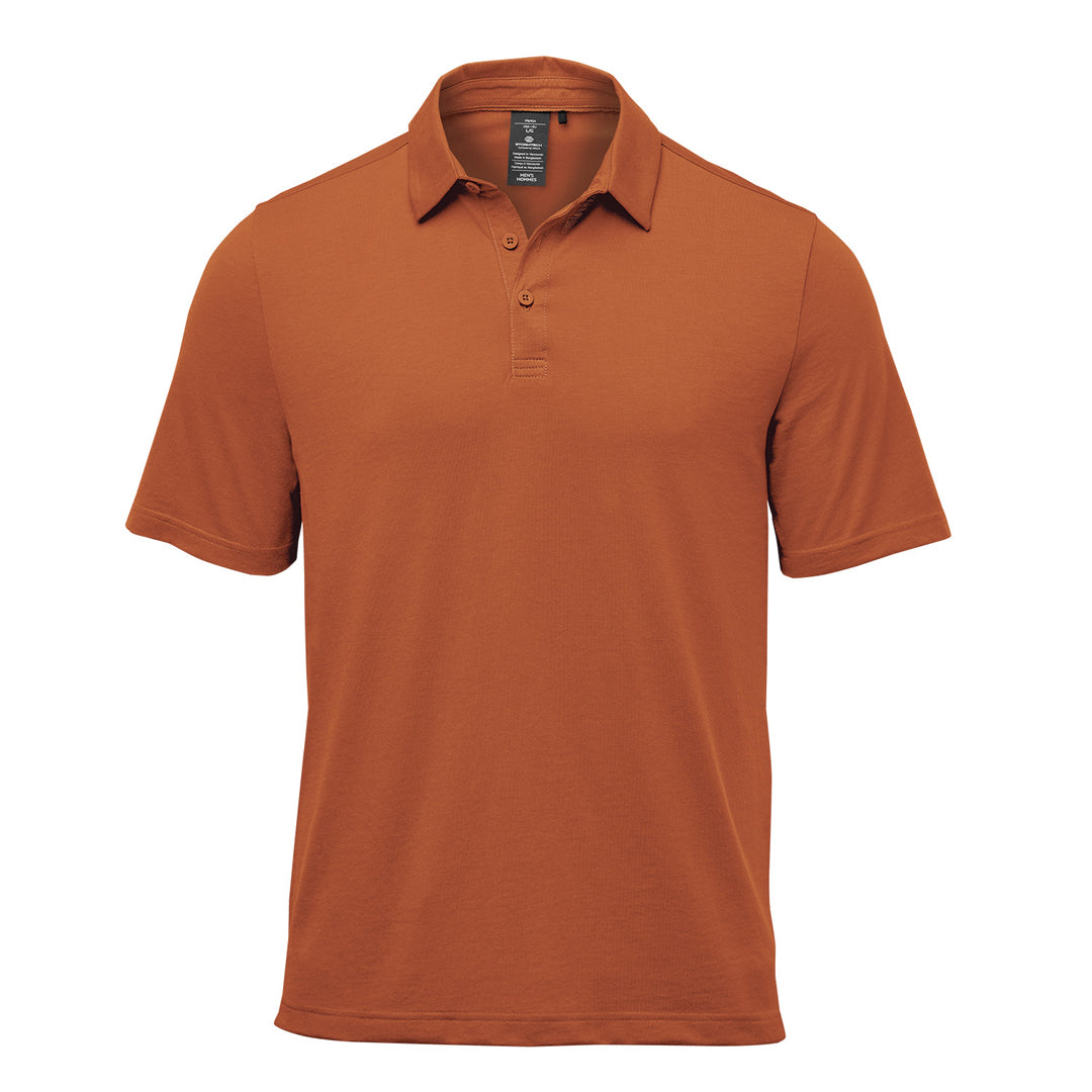 House of Uniforms The Settebello Polo | Short Sleeve | Mens Stormtech Rust