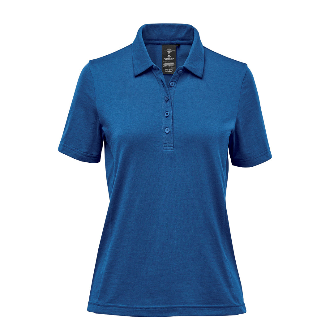 House of Uniforms The Settebello Polo | Short Sleeve | Ladies Stormtech Blue