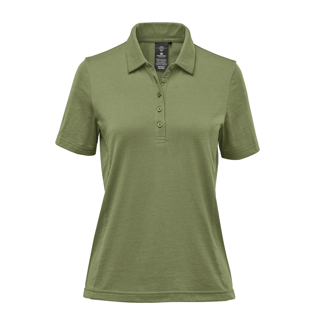 House of Uniforms The Settebello Polo | Short Sleeve | Ladies Stormtech Sage