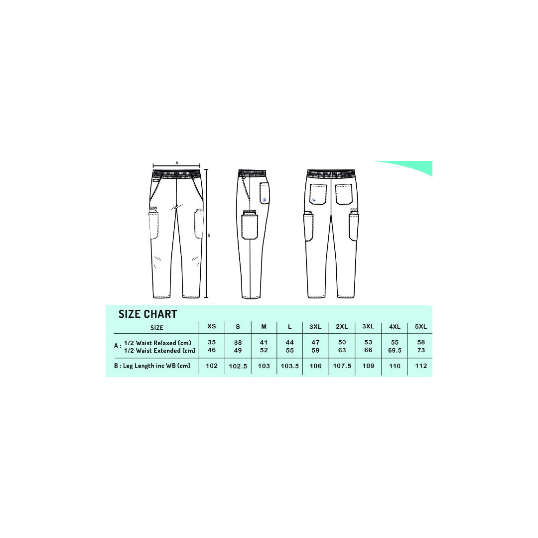 House of Uniforms The Parker Scrub Pant | Adults Scrubness 
