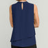 Biz Corporates The Seville Layered Top | Ladies | Sleeveless Shirts & Tops