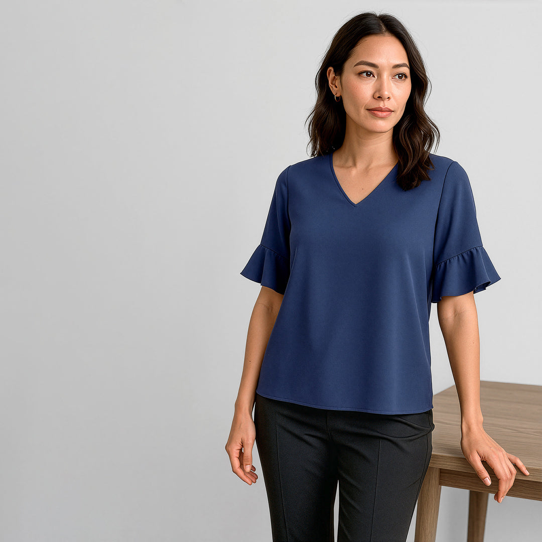 The Aria Blouse | Ladies | Short Sleeve