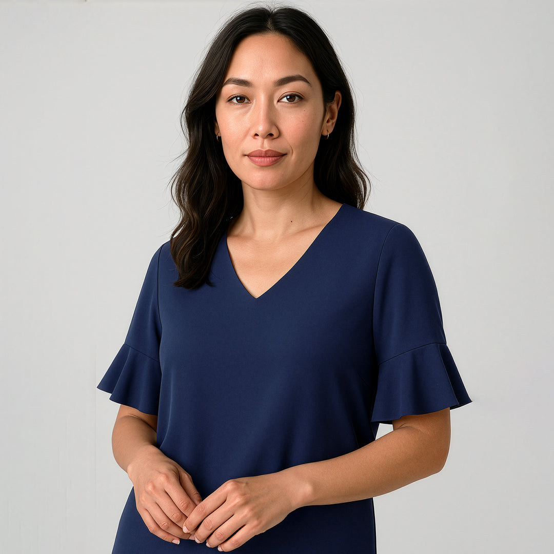 Biz Corporates The Aria Blouse | Ladies | Short Sleeve Shirts & Tops