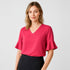 Biz Corporates The Aria Blouse | Ladies | Short Sleeve Shirts & Tops