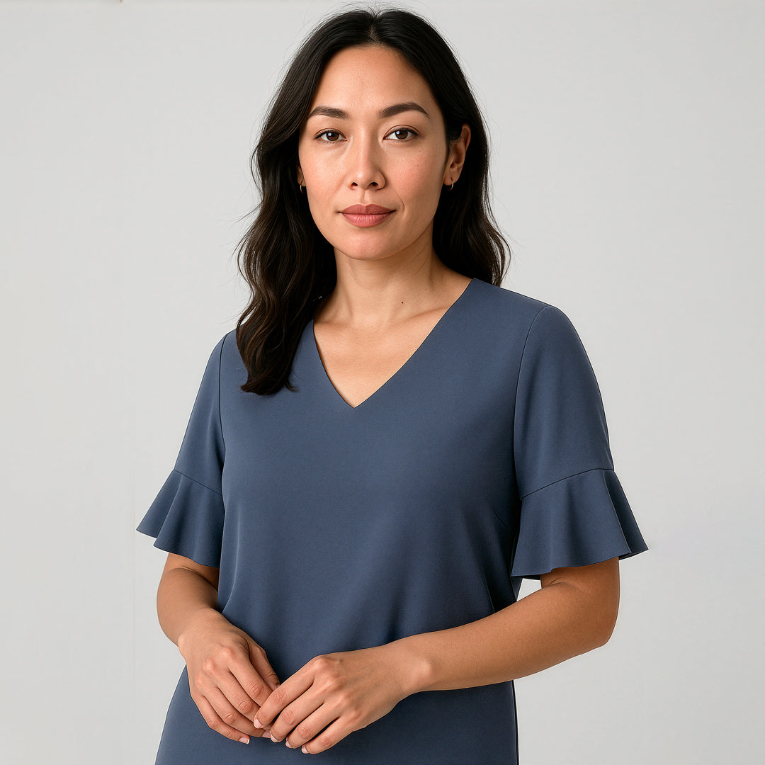 Biz Corporates The Aria Blouse | Ladies | Short Sleeve Shirts & Tops