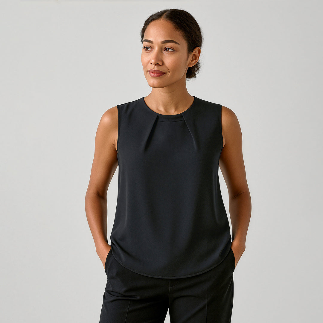 Biz Corporates The Estelle Blouse | Ladies | Sleeveless Shirts & Tops