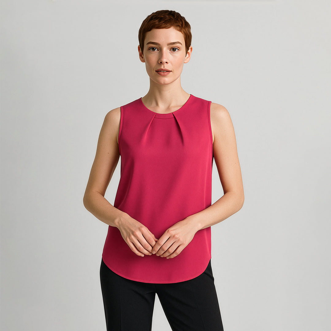 Biz Corporates The Estelle Blouse | Ladies | Sleeveless Shirts & Tops