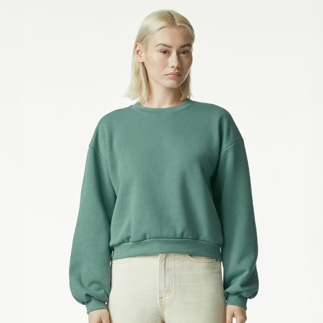 House of Uniforms The Reflex Crew Neck Jumper | Ladies American Apparel Arctic