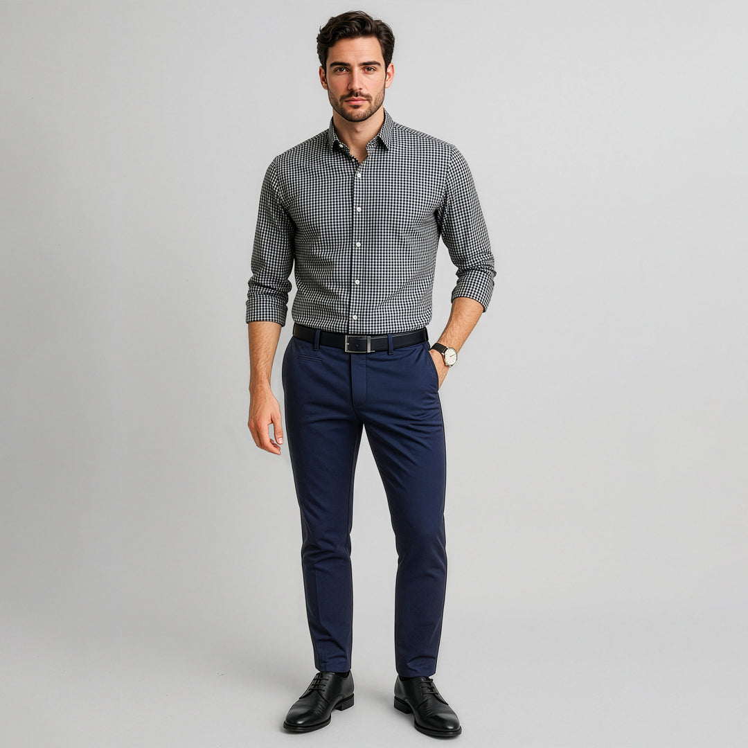 Biz Corporates The Traveller Tapered Leg Chino Pant | Mens Pants