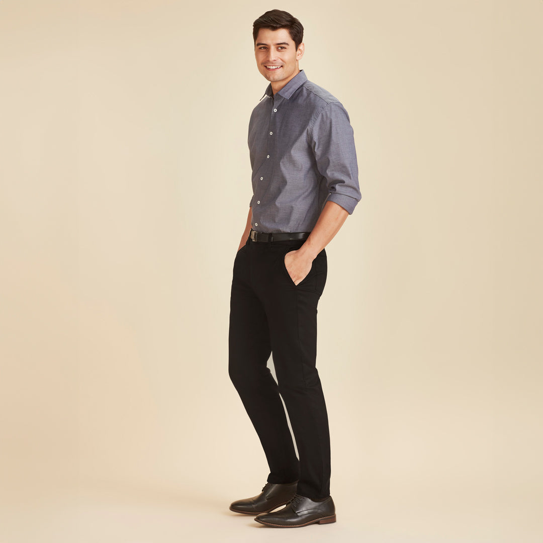 House of Uniforms The Traveller Modern Stretch Chino Pant | Mens Biz Corporates 