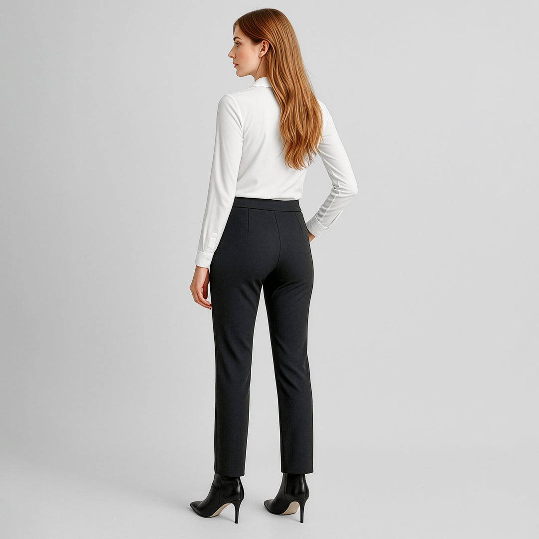 Biz Corporates The Scuba Ponte Pull on Pant | Ladies Pants