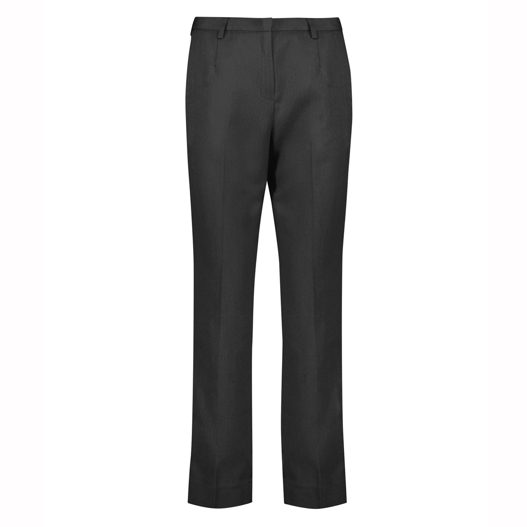 House of Uniforms The Cool Stretch Adjustable Tapered Leg Pant | Ladies Biz Corporates Charcoal
