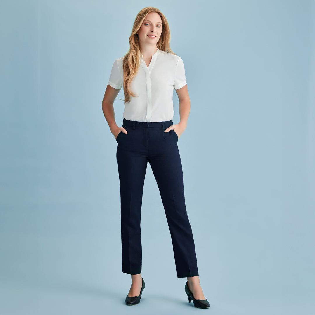 House of Uniforms The Cool Stretch Adjustable Tapered Leg Pant | Ladies Biz Corporates 