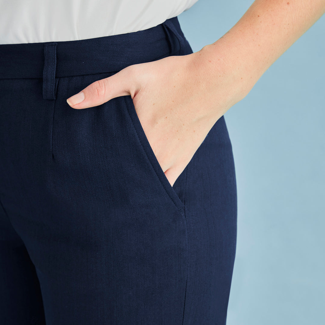 House of Uniforms The Cool Stretch Adjustable Tapered Leg Pant | Ladies Biz Corporates 