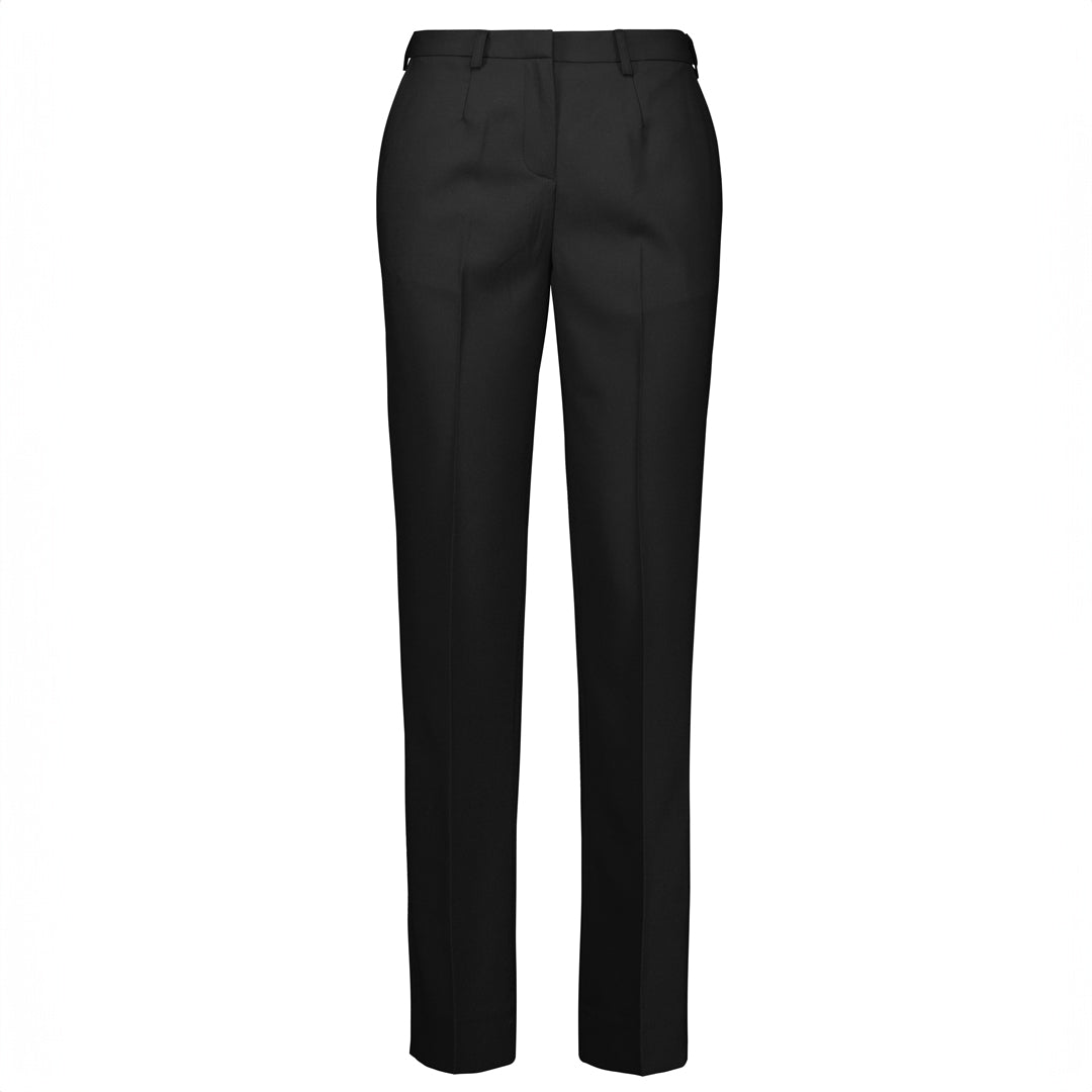 House of Uniforms The Renew Tapered Leg Pant | Ladies Biz Corporates Black