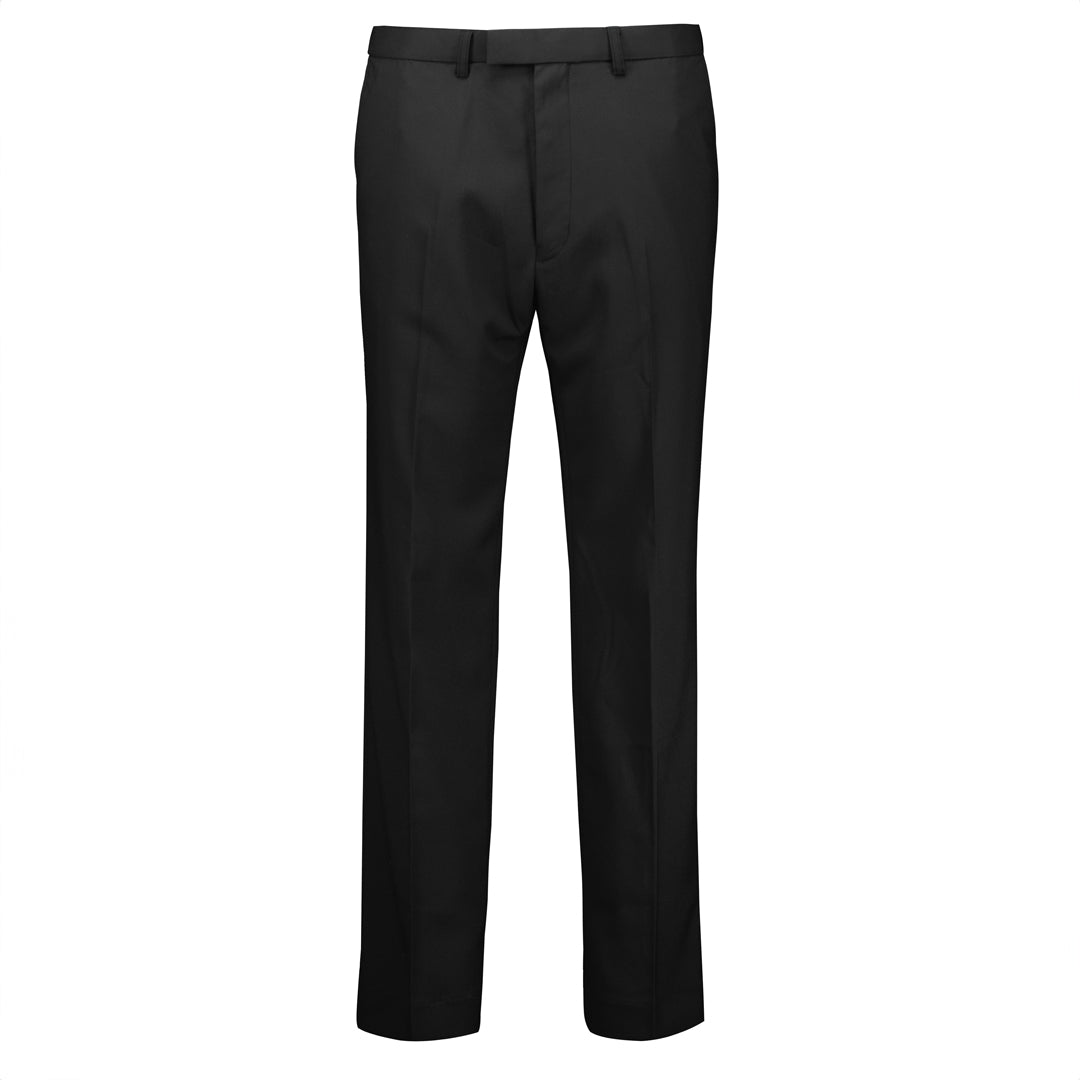 House of Uniforms The Renew Straight Leg Pant | Mens Biz Corporates Black