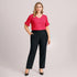 Biz Corporates The Siena Straight Leg Pant | Ladies Pants