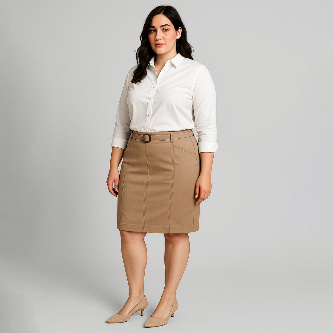 The Traveller Chino Skirt | Ladies