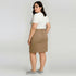 Biz Corporates The Traveller Chino Skirt | Ladies Skirts