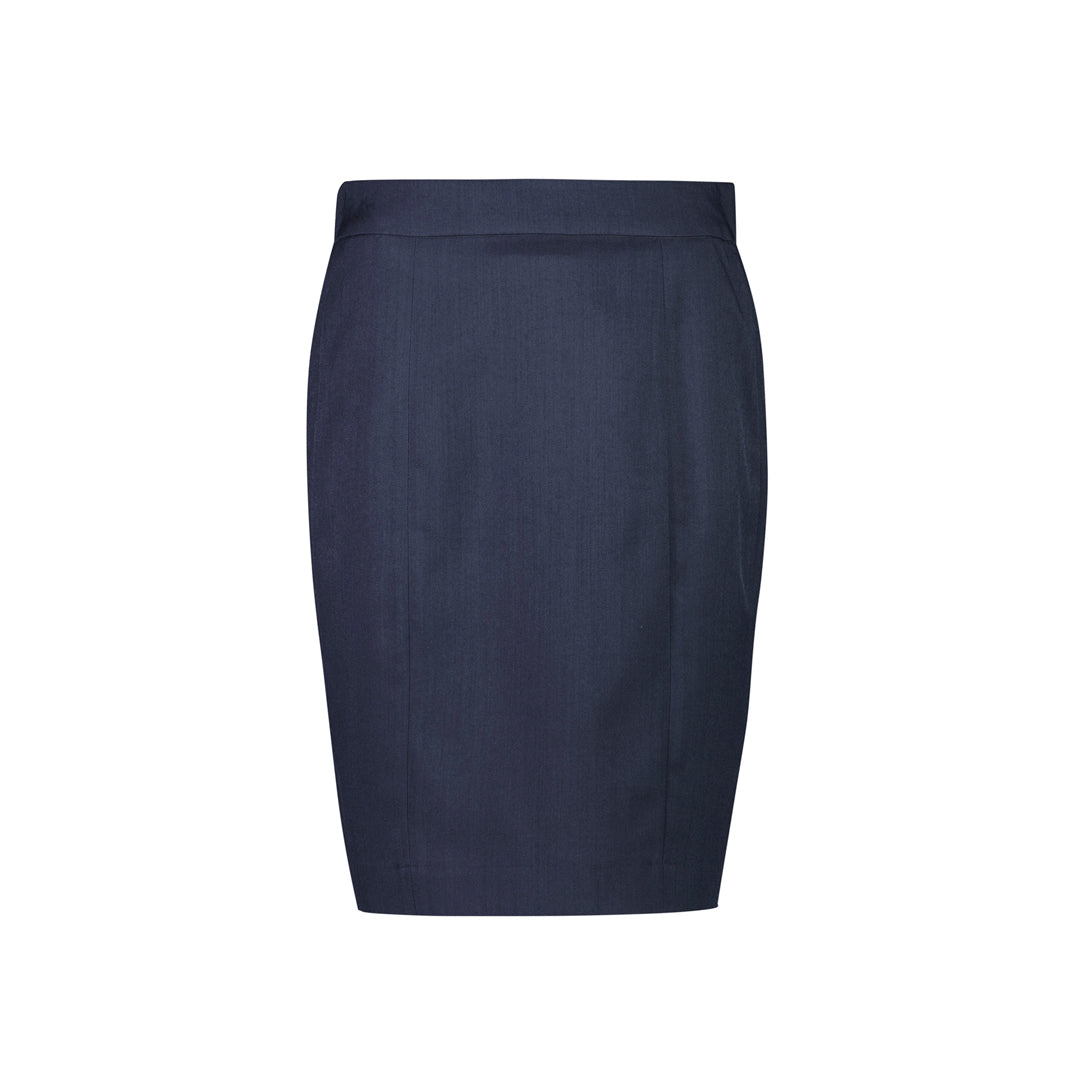 House of Uniforms The Cool Stretch Pencil Skirt | Ladies Biz Corporates Navy