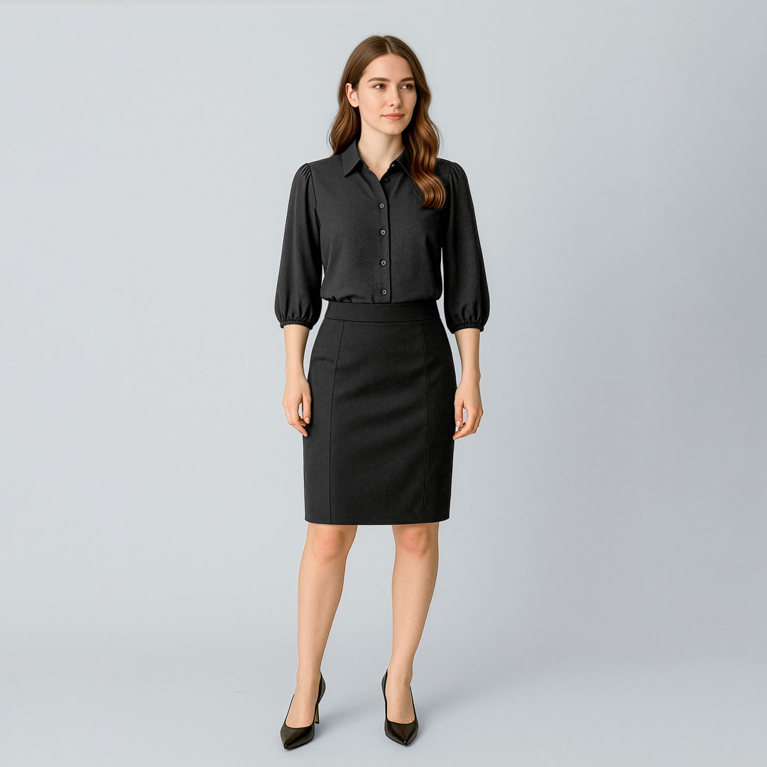 Biz Corporates The Cool Stretch Pencil Skirt | Ladies Skirts