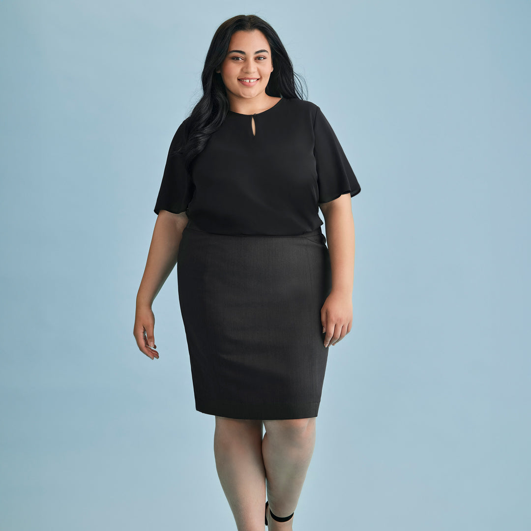 House of Uniforms The Cool Stretch Pencil Skirt | Ladies Biz Corporates 