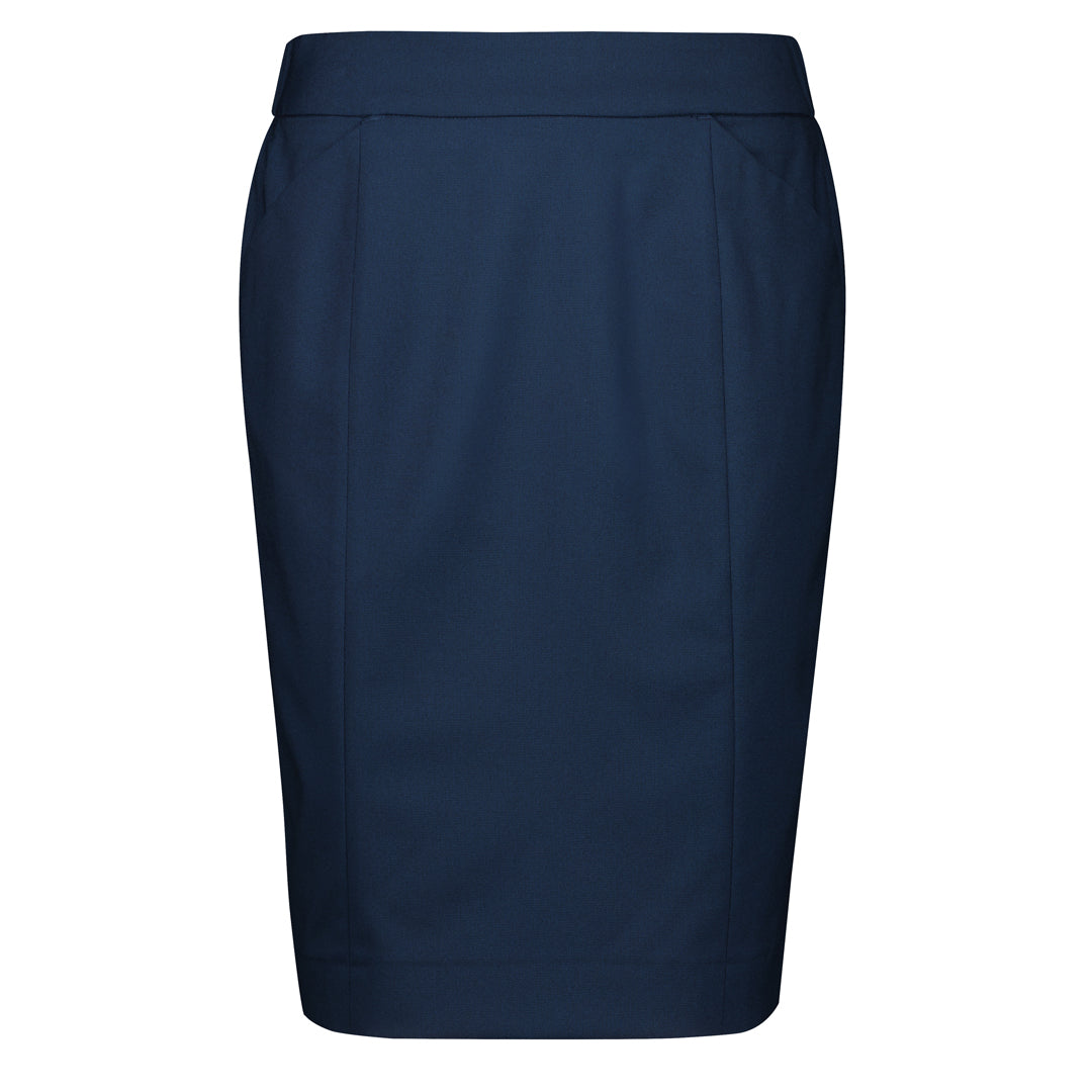 House of Uniforms The Renew Pencil Skirt Biz Corporates Navy