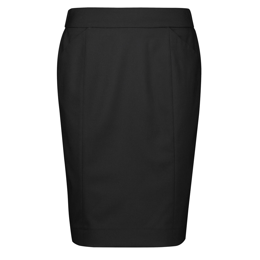 House of Uniforms The Renew Pencil Skirt Biz Corporates Black