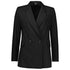 House of Uniforms The Renew Double Breasted Jacket | Ladies Biz Corporates Black