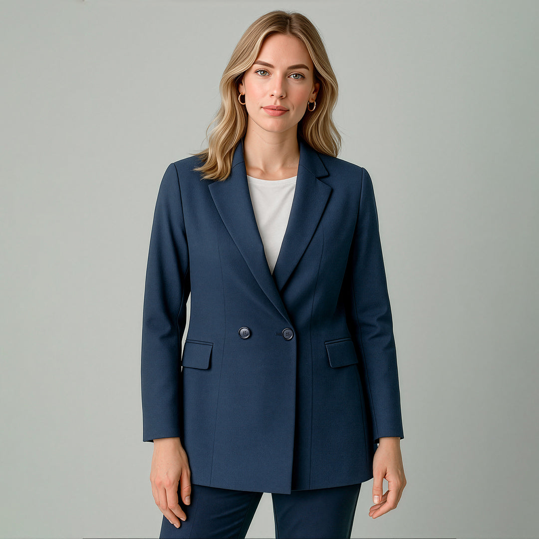 The Renew Double Breasted Jacket | Ladies