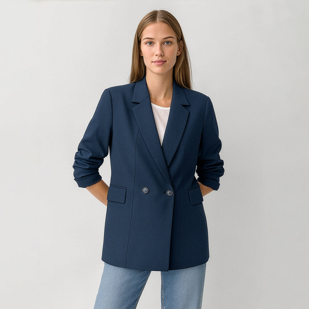 The Renew Double Breasted Jacket | Ladies