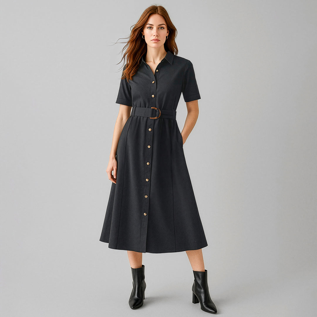 House of Uniforms The Adele Midi Dress Biz Corporates