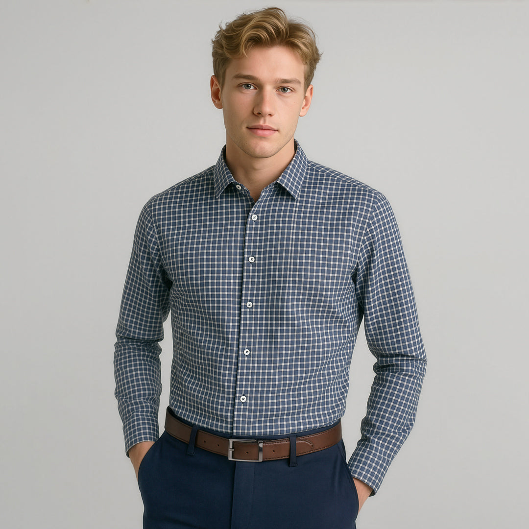 Biz Corporates The Noah Shirt | Classic Fit | Mens | Long Sleeve Shirts & Tops