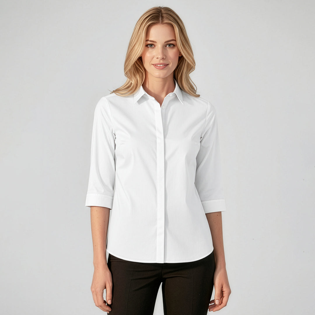 Biz Corporates The Charlie Shirt | Ladies | 3/4 Sleeve Shirts & Tops