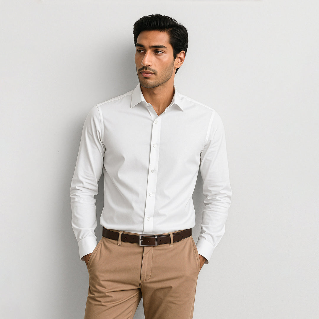 Biz Corporates The Charlie Shirt | Slim Fit | Mens | Long Sleeve Shirts & Tops