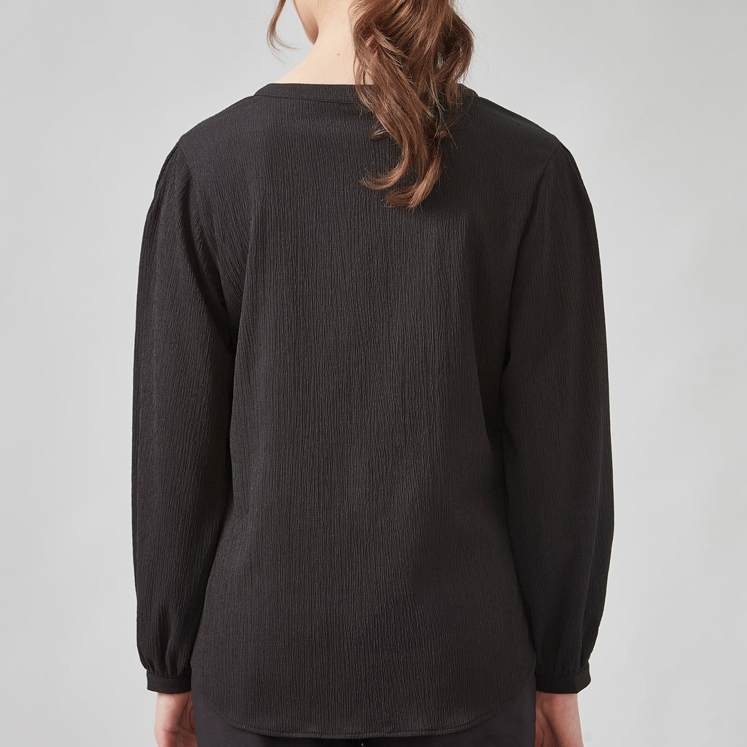 House of Uniforms The Ruche Tunic | Ladies | Long Sleeve Biz Corporates