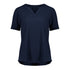 House of Uniforms The Ruche Tunic | Ladies | Short Sleeve Biz Corporates Navy