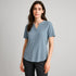 Biz Corporates The Ruche Tunic | Ladies | Short Sleeve Shirts & Tops