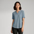 Biz Corporates The Ruche Tunic | Ladies | Short Sleeve Shirts & Tops
