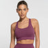 House of Uniforms The Destiny Racer Crop Top | Ladies Active Basics Merlot