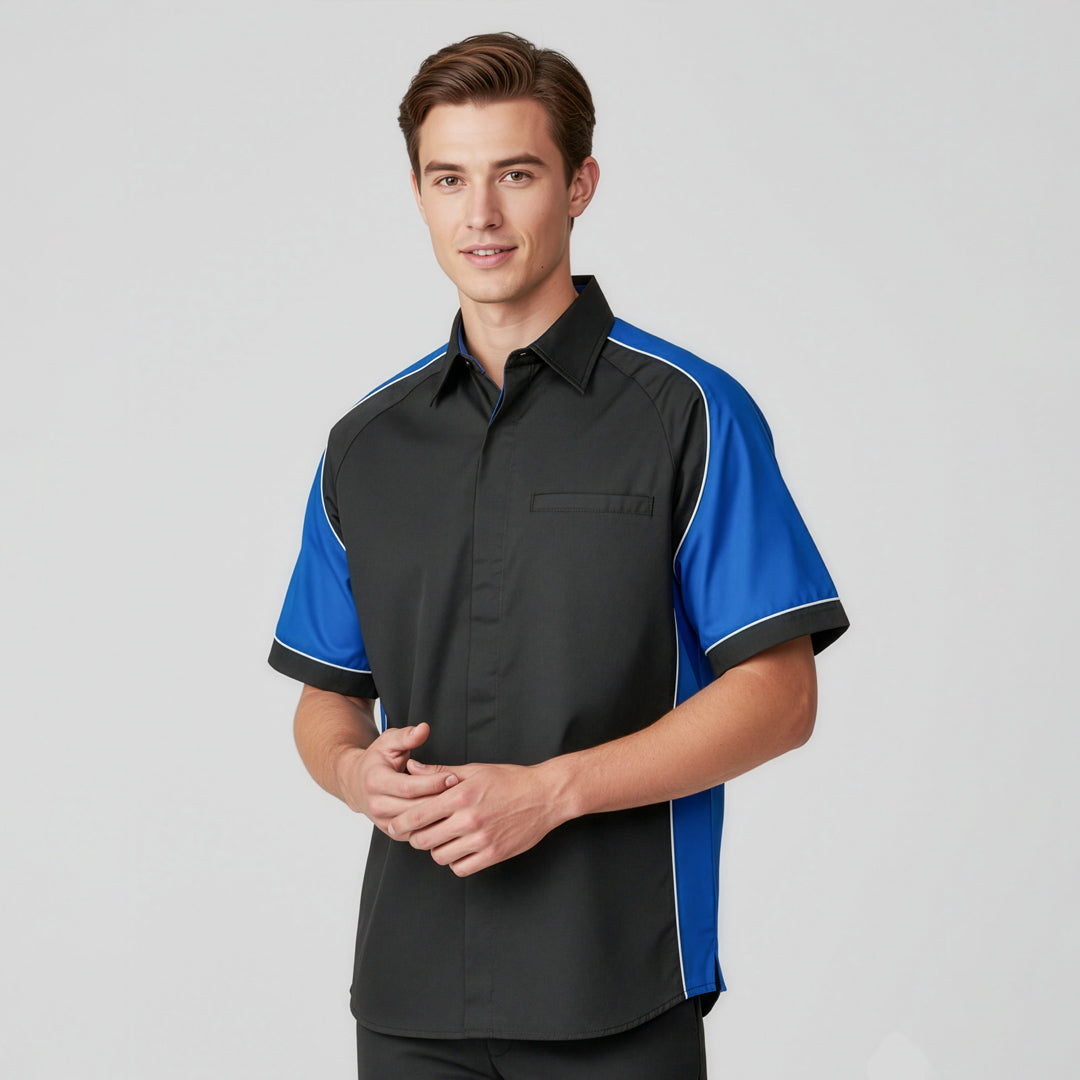 Biz Collection The Nitro Shirt | Mens | Short Sleeve Shirts & Tops