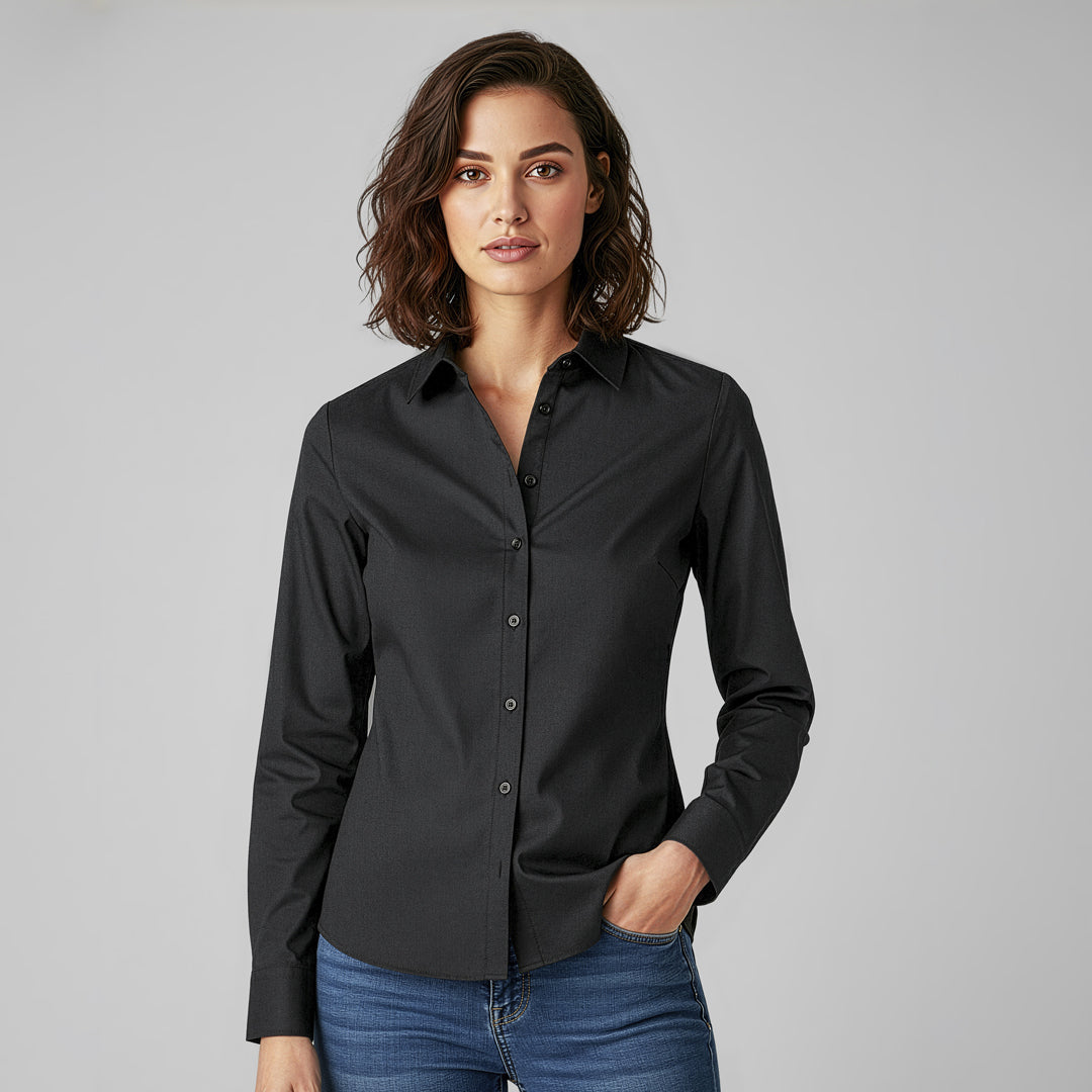 Biz Collection The Memphis Shirt | Ladies | Long Sleeve Shirts & Tops