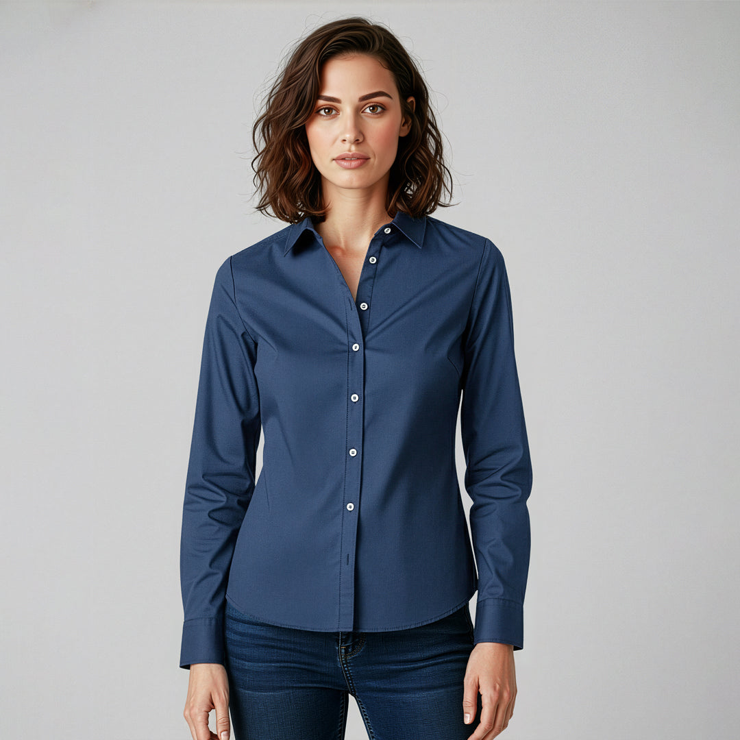 Biz Collection The Memphis Shirt | Ladies | Long Sleeve Shirts & Tops
