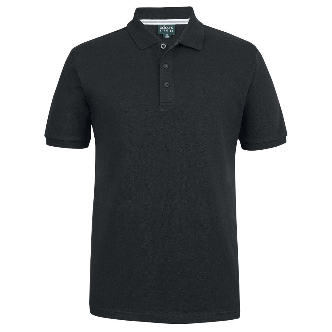 Jbs Wear The C of C Pique Polo | Short Sleeve | Adults Black Shirts & Tops