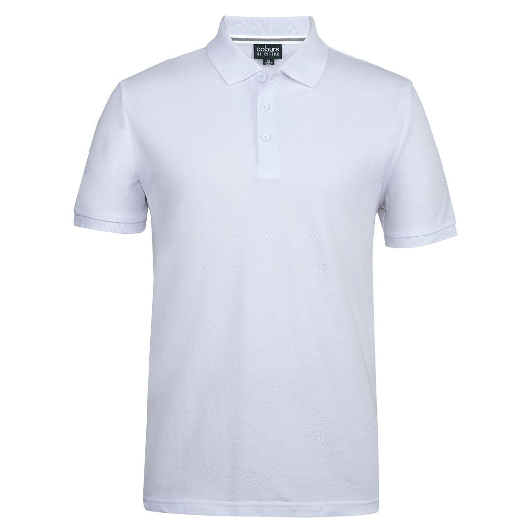 Jbs Wear The C of C Pique Polo | Short Sleeve | Adults White Shirts & Tops