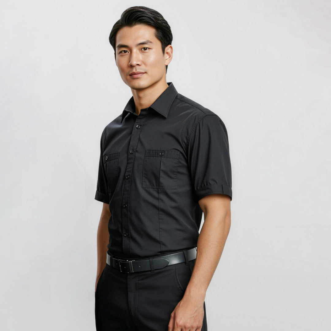 Biz Collection The Bondi Shirt | Mens | Short Sleeve Shirts & Tops