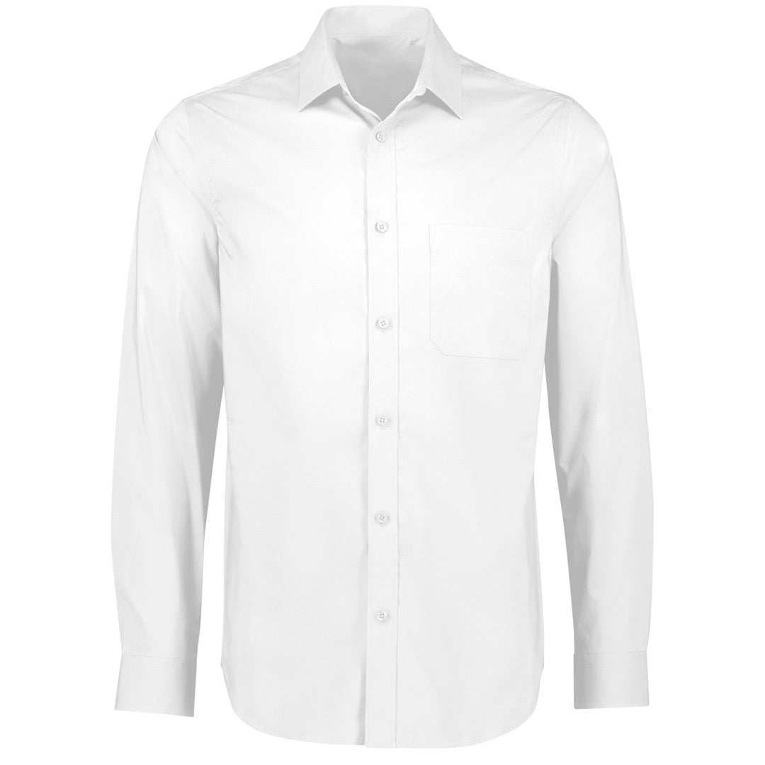 House of Uniforms The Mason Shirt | Classic | Mens Biz Collection White