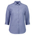 House of Uniforms The Conran Shirt | 3/4 Sleeve | Ladies Biz Collection French Blue