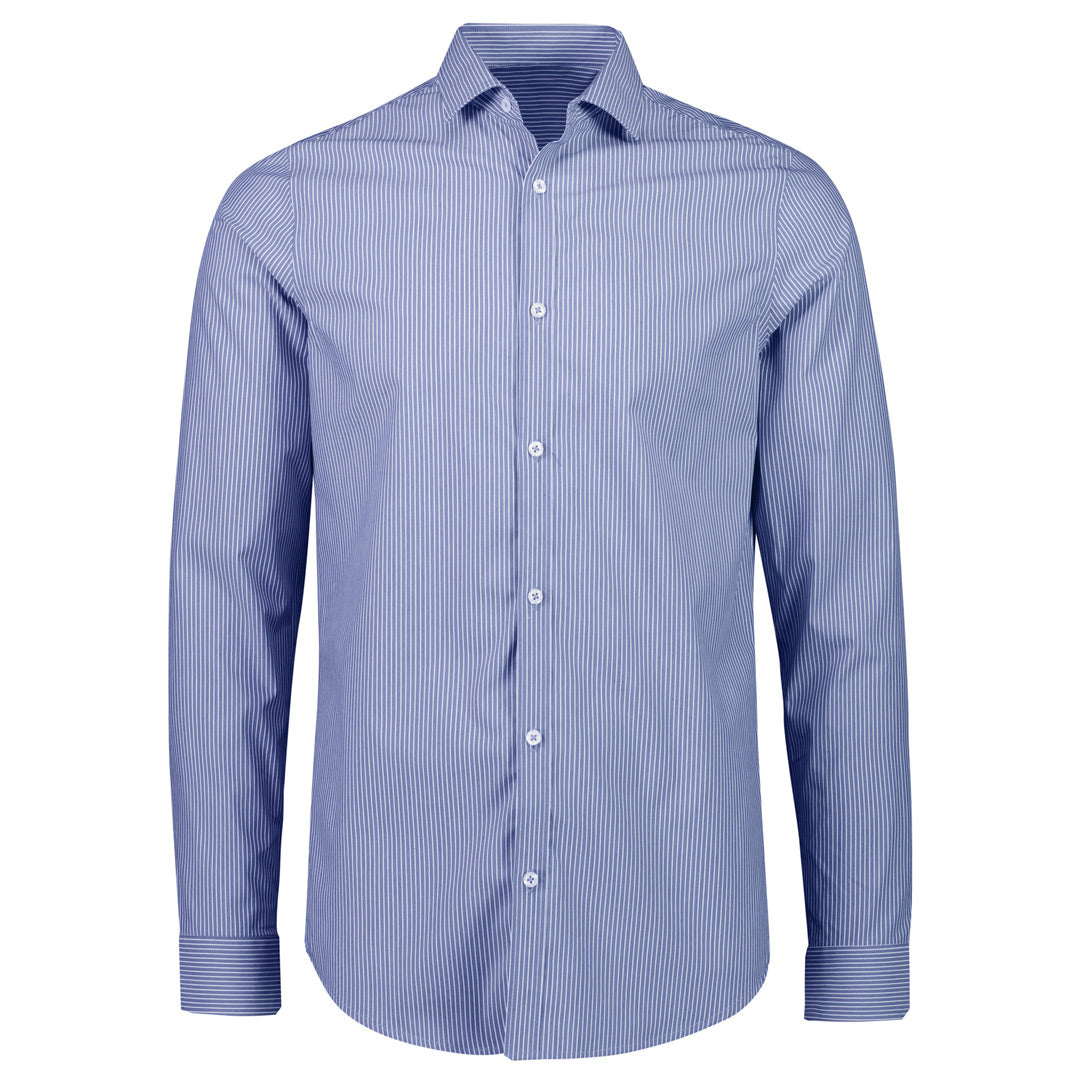 House of Uniforms The Conran Shirt | Tailored | Mens Biz Collection French Blue