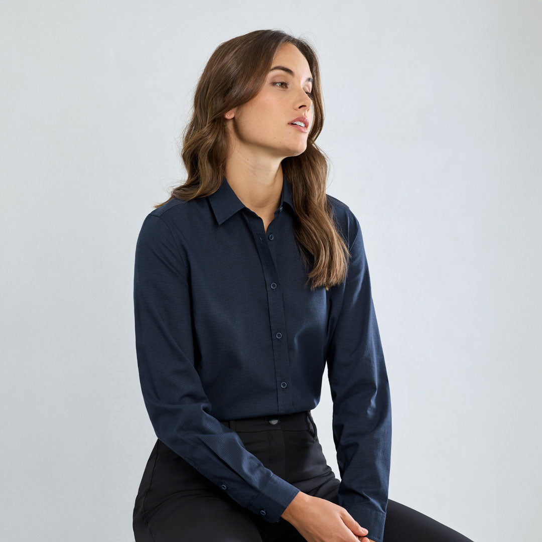 House of Uniforms Soul Shirt | Ladies | Long Sleeve Biz Collection 
